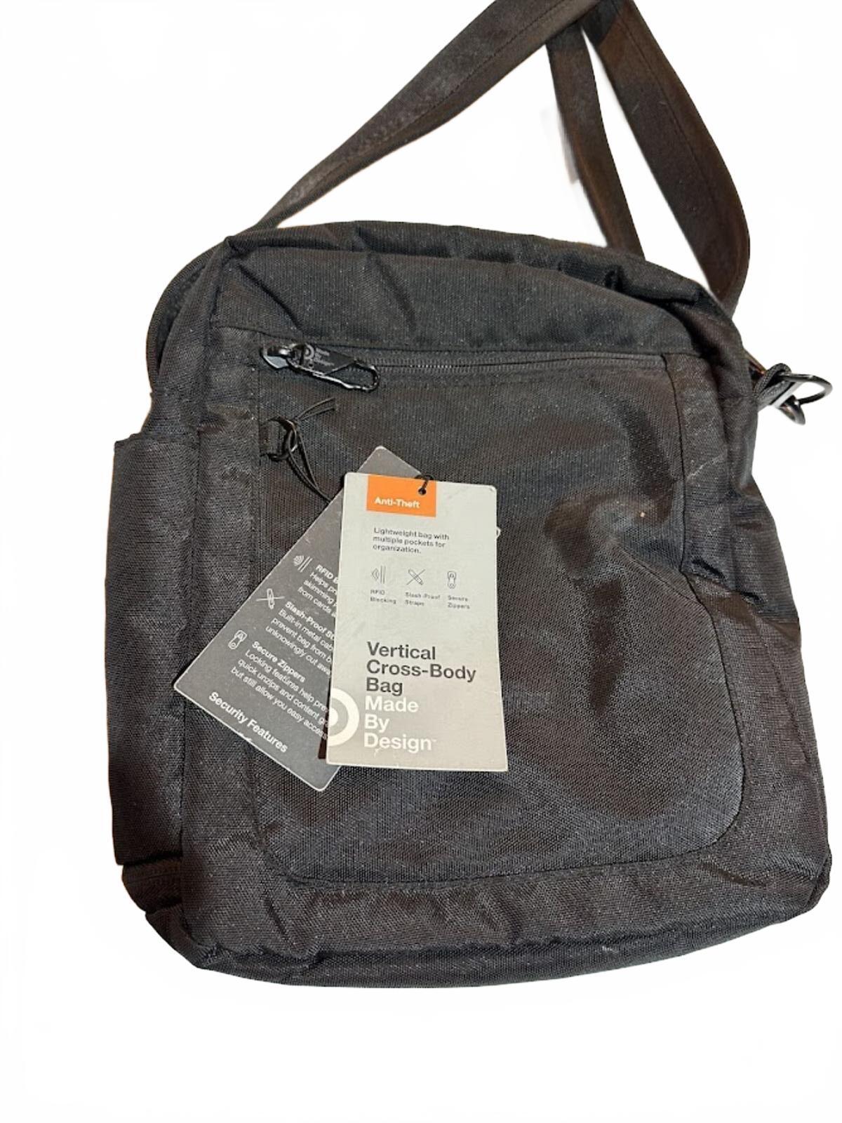Made By Design Black Crossbody Bag NWT