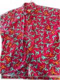Vintage Kahuna Tropical Print Hawaiian Shirt L