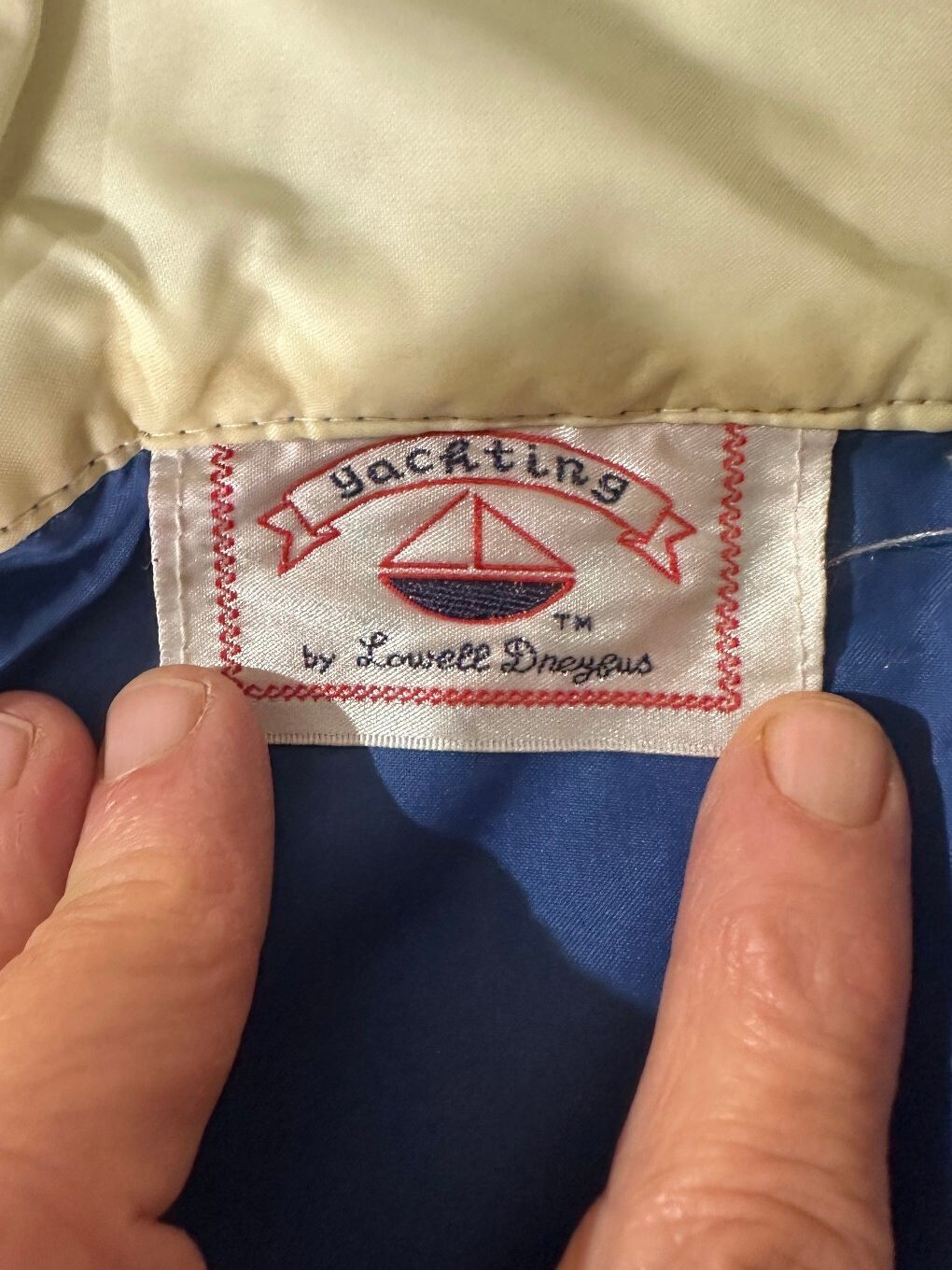 Vintage Lowell Dreyfus Yachting Windbreaker L