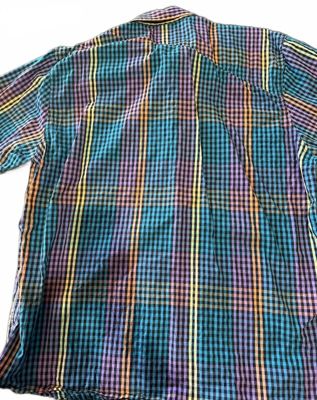 Volcom Plaid Check Button Front Shirt XXL