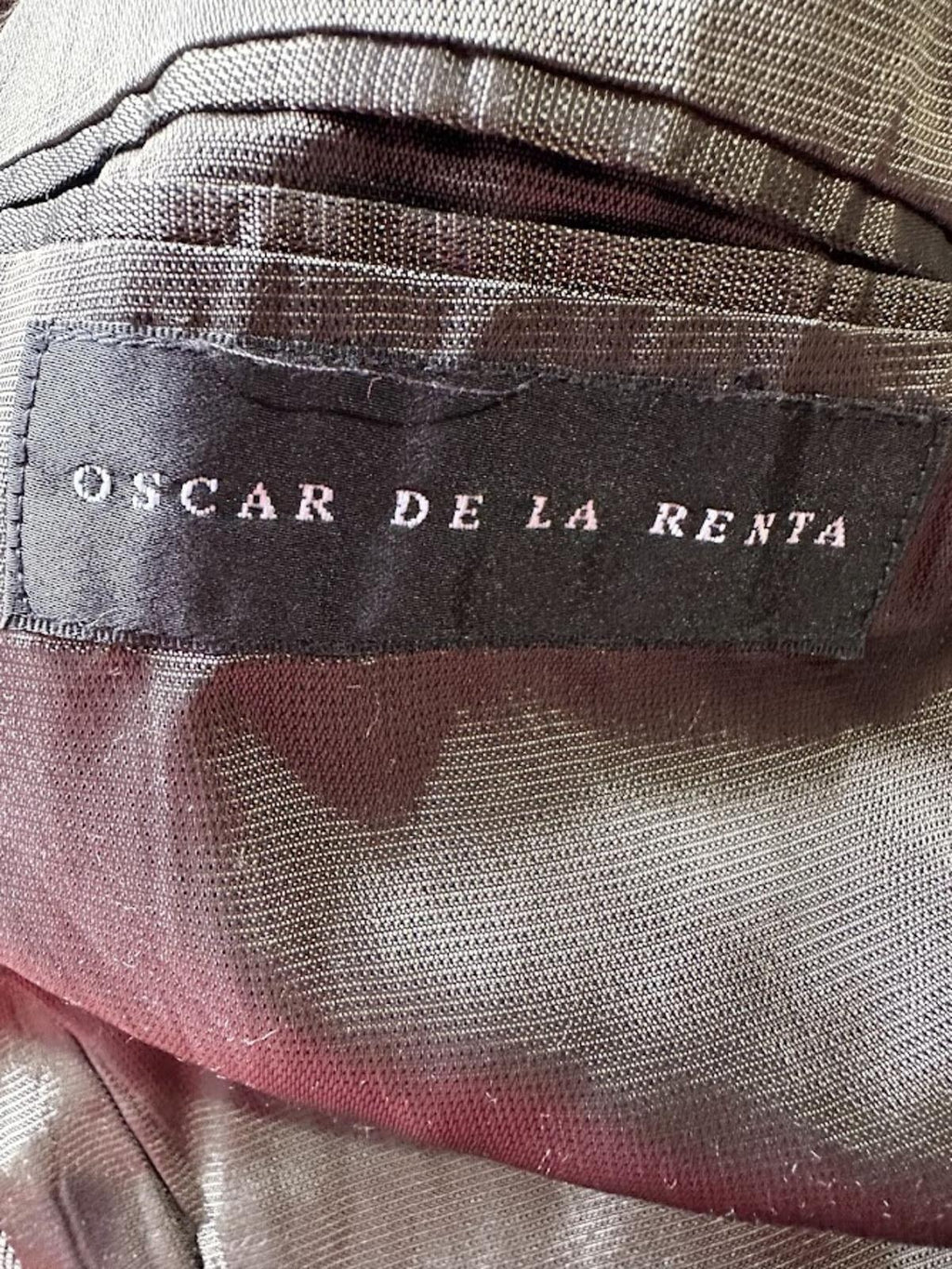 Oscar de la Renta Olive Sport Coat 42R