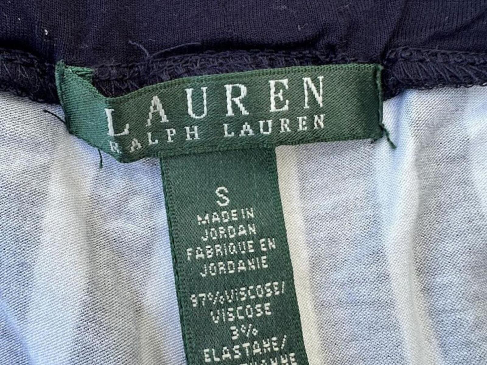 Lauren Ralph Lauren Stripe Wide Leg Pants