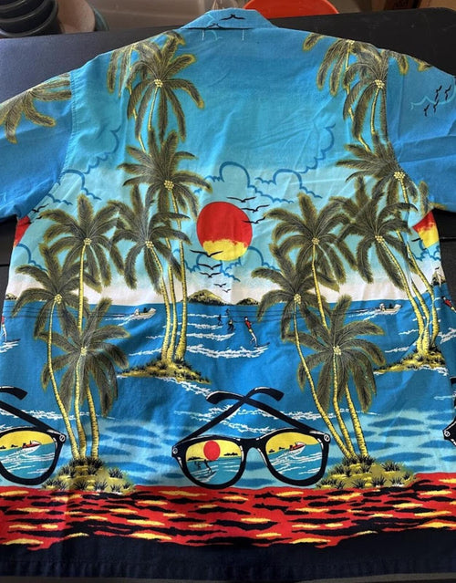 Caribbean Fashions Tropical Beach Hawaiian Shirt XL