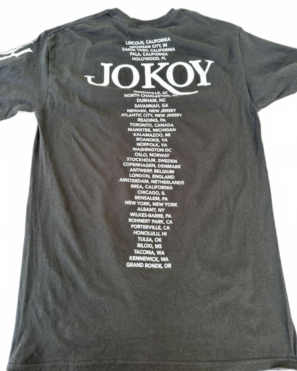 Jo koy Break The Mold Tour T-Shirt Black L
