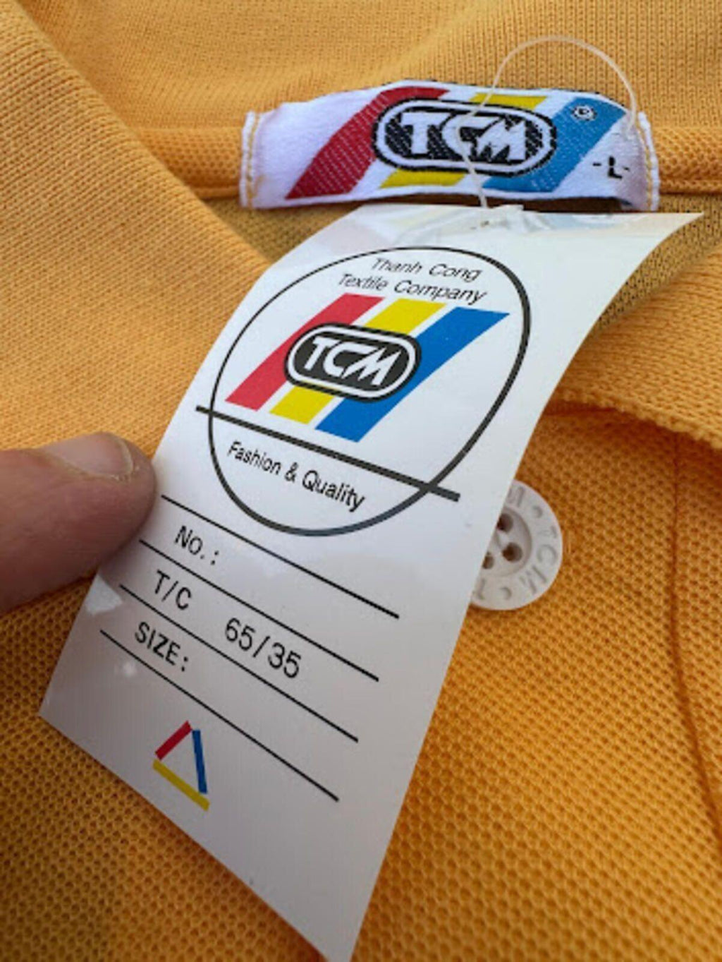 Vintage Paris London TCM Cycling Polo Shirt L