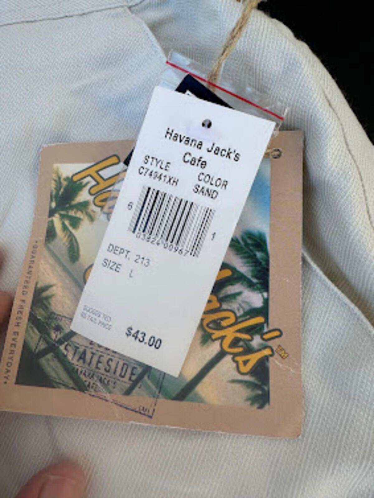 Havana Jack's Café Linen Blend Pants NWT