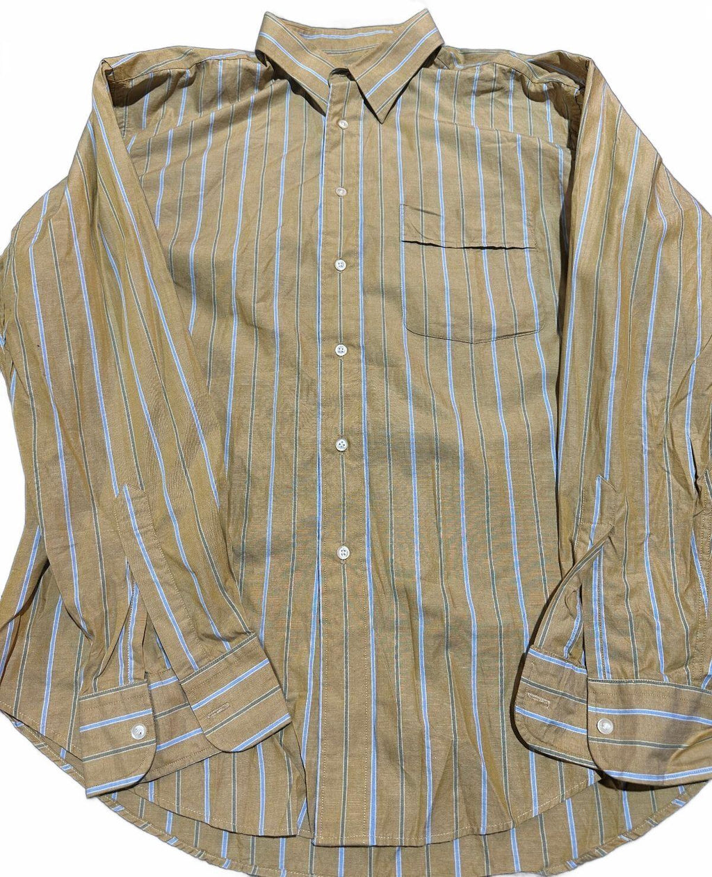 Yves Saint Laurent Striped Dress Shirt 16.5 34/35
