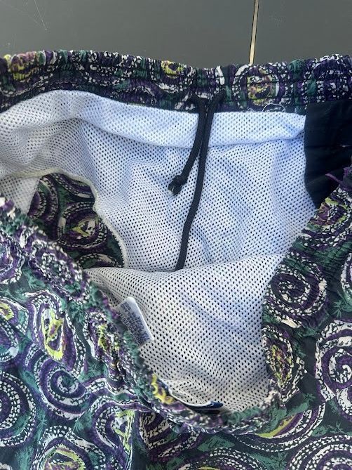 Champion Vintage Print Swim Trunks Medium