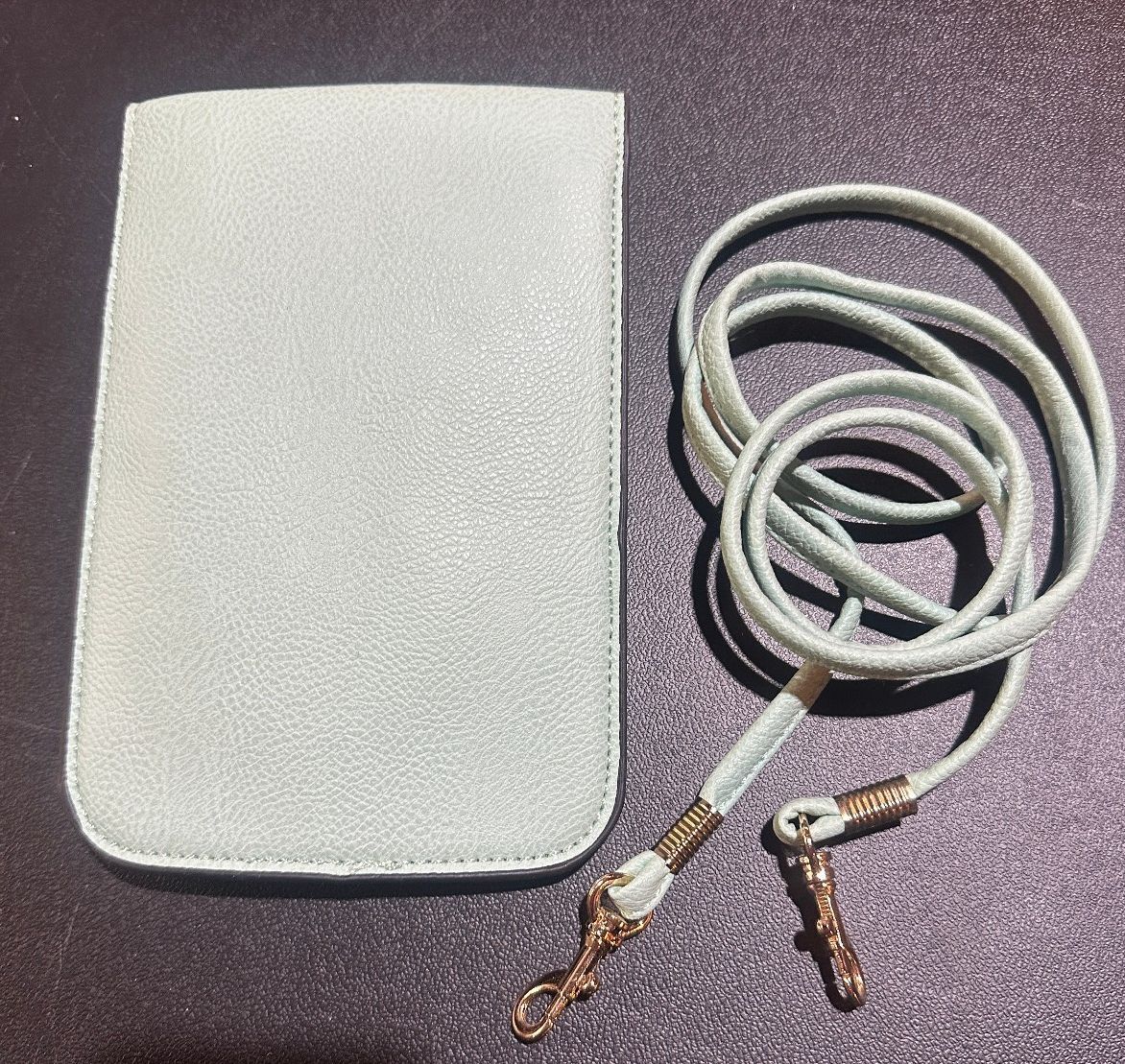 Mint Green Bow Crossbody Phone Bag Purse