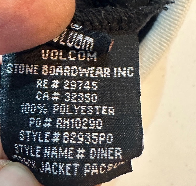 Volcom Stone Zip Track Jacket Women's XS