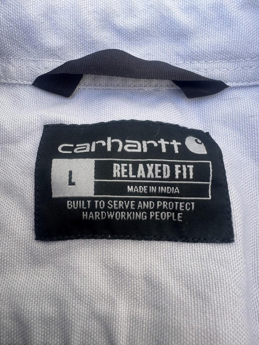 Carhartt Relaxed Fit Work Shirt Large