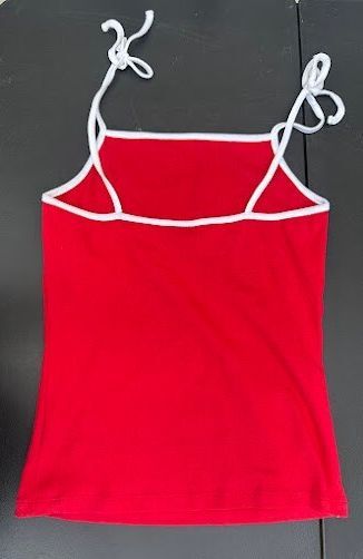 Tommy Jeans Red Cami Tank Top NWT