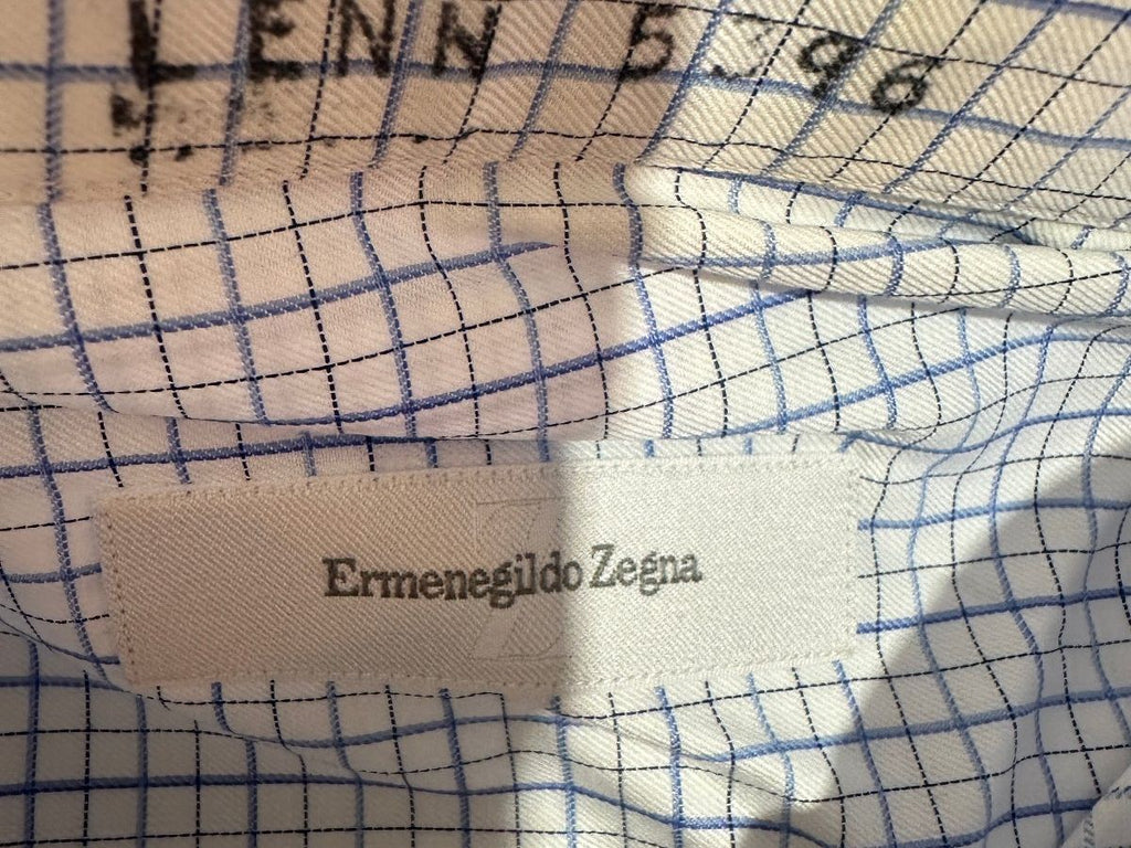 Ermenegildo Zegna Men's Windowpane Check