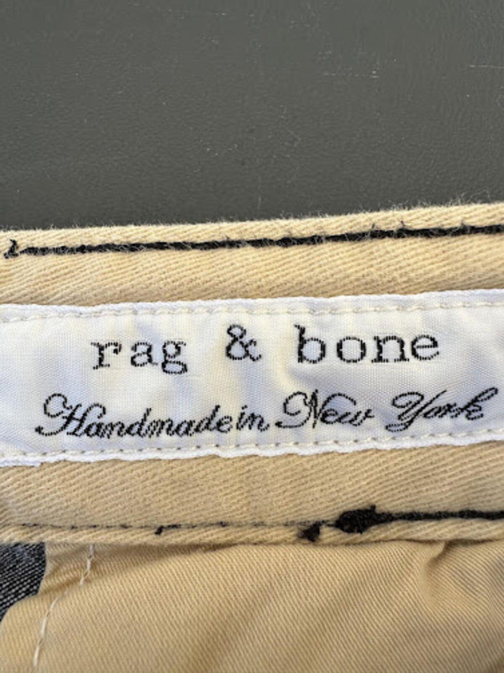 Rag & Bone Black Straight Leg Jeans 30x28.5