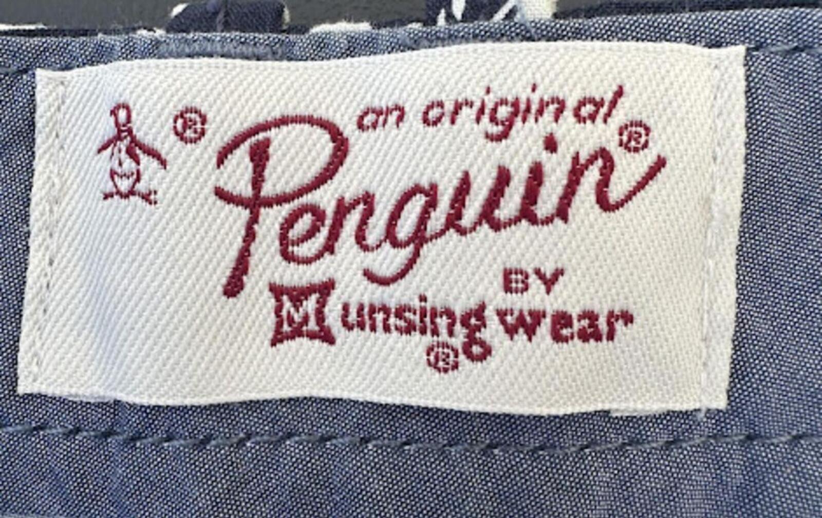 Penguin Floral Navy Flat Front Shorts NWT 30