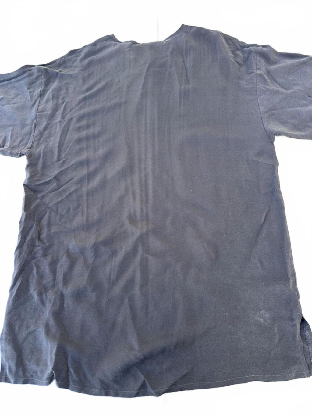 First Class Silk Black Blouse Size M