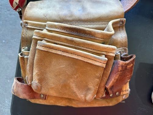 Vintage Atchison Leather Tool Belt A424-TE