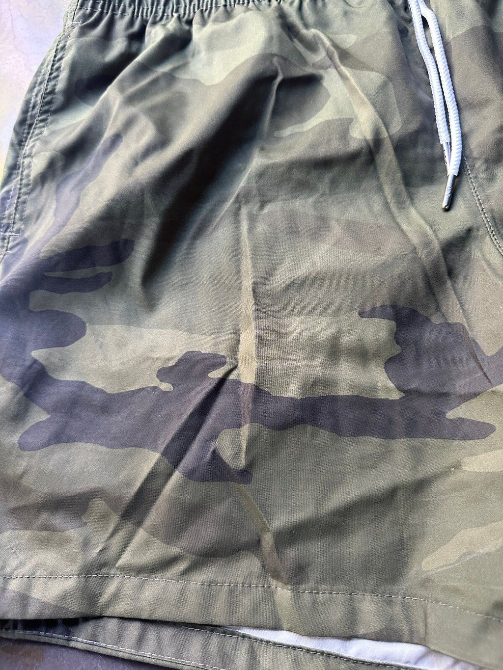 Abercrombie & Fitch Camo Swim Trunks Large