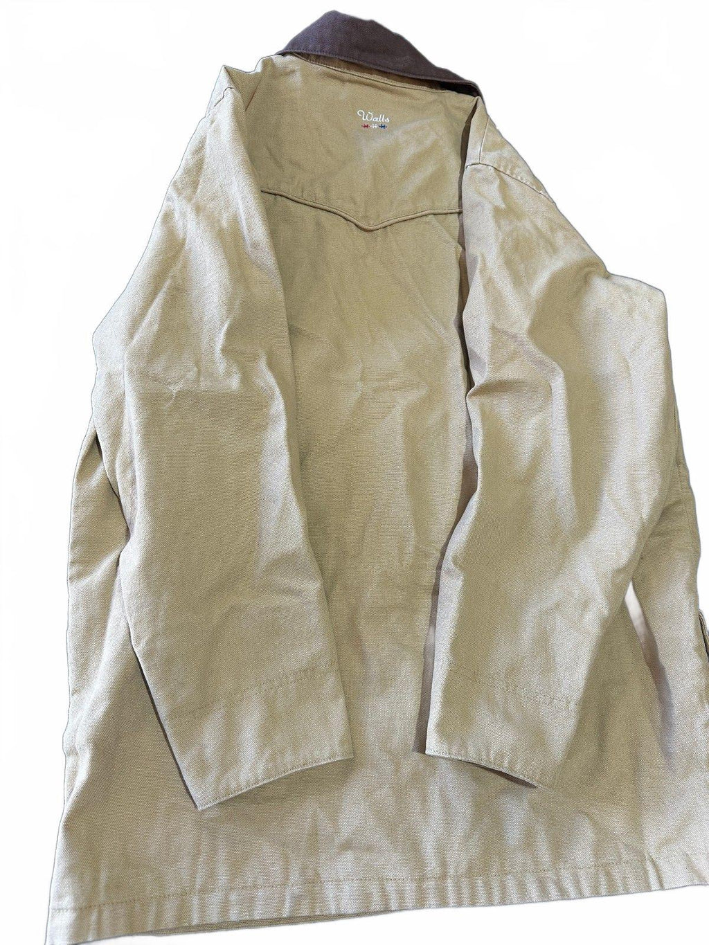 Walls Work Wear Tan Canvas Western Ranch Coat M