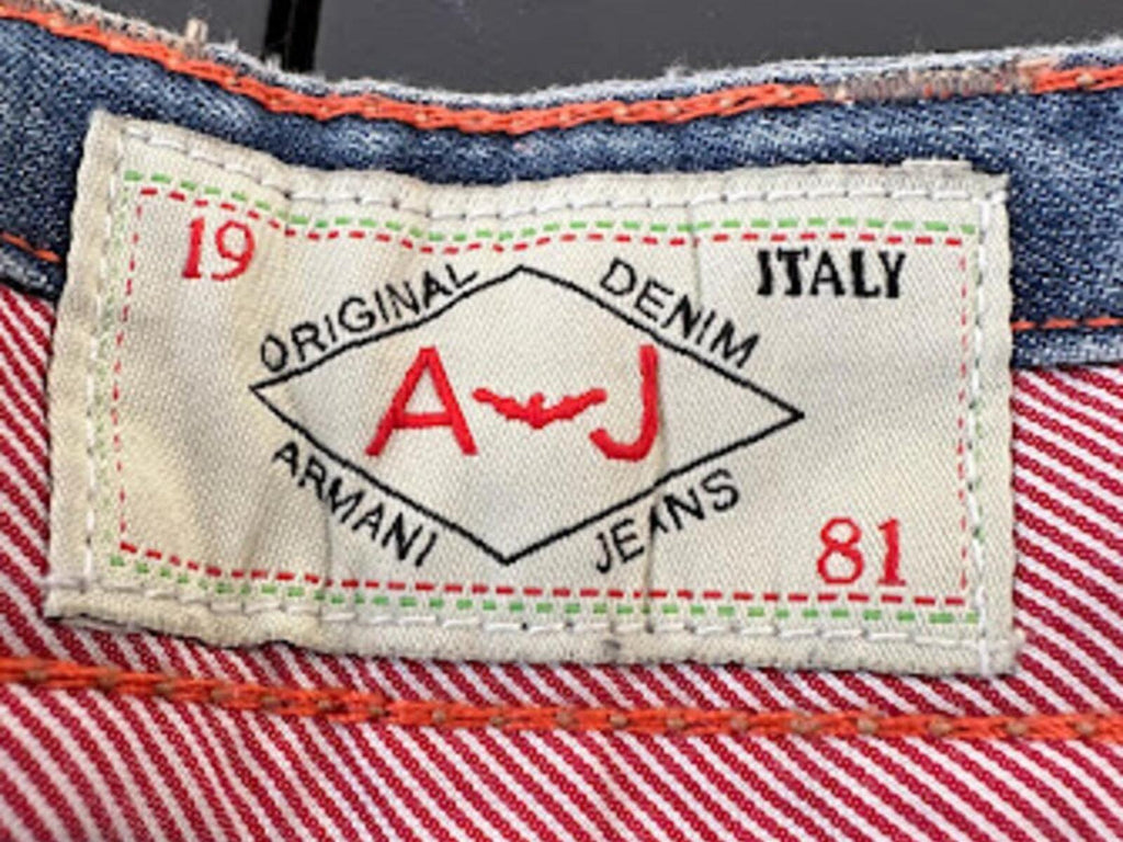 Armani Jeans Italy Straight Leg Denim 38x32
