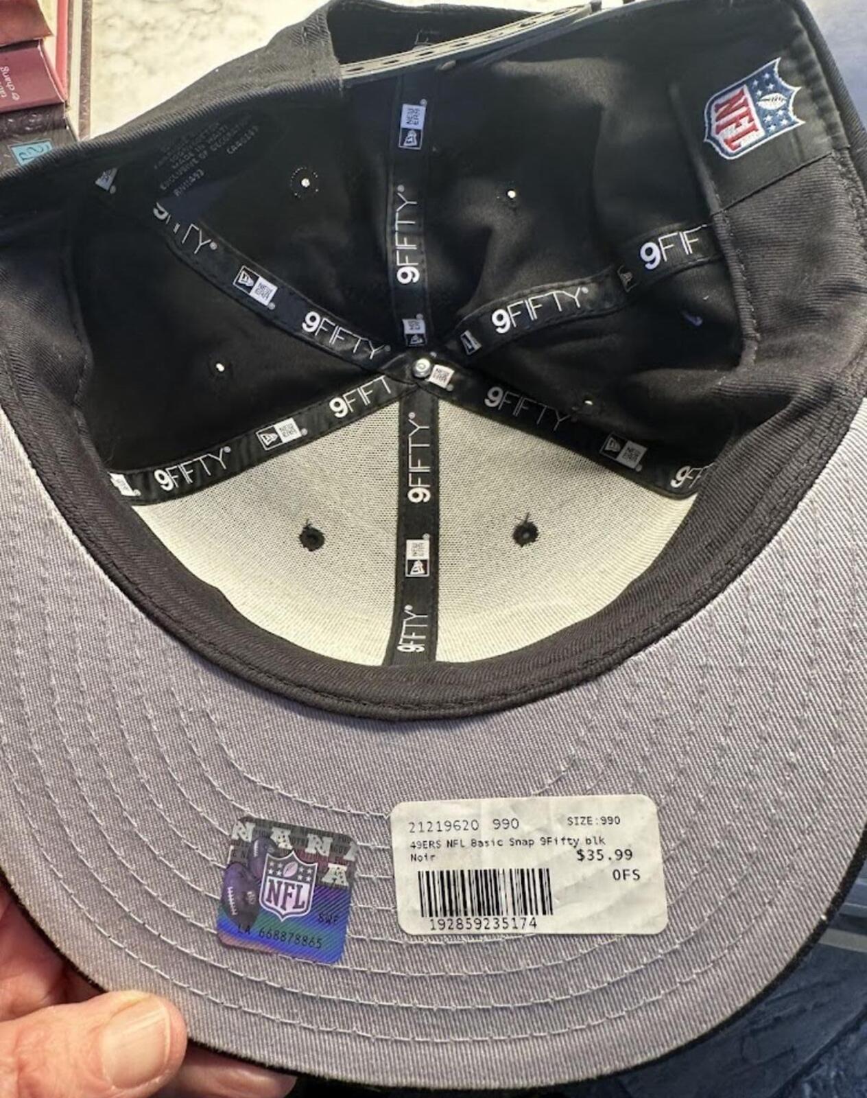 New Era 49ers SF 9FIFTY Snapback Hat NWT