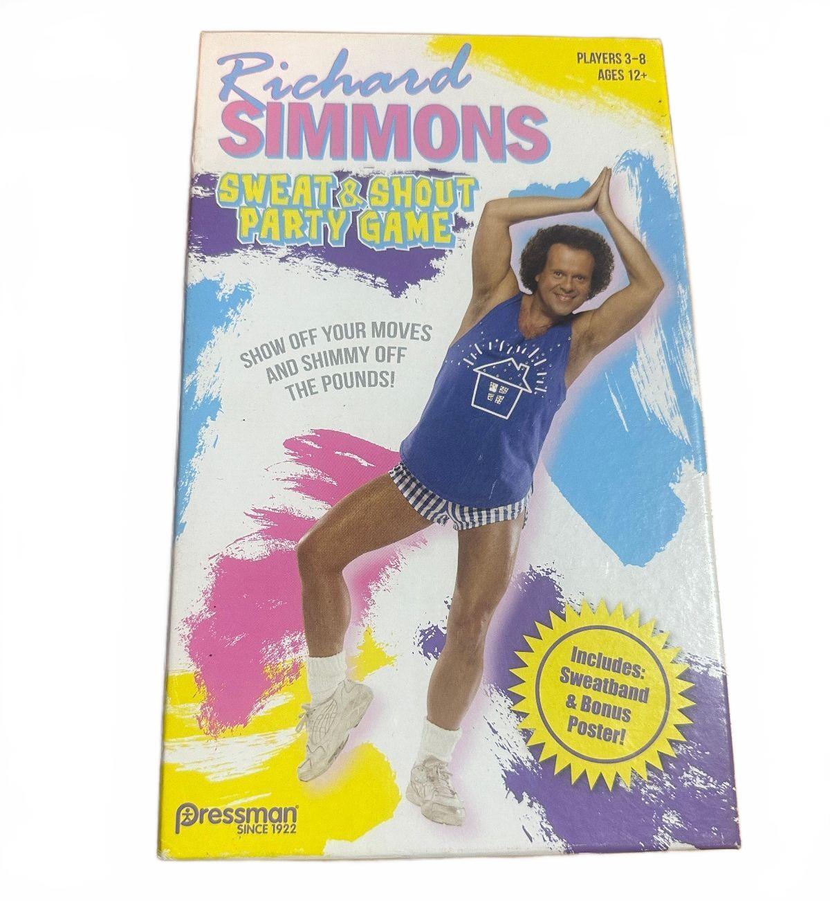Richard Simmons Sweat & Shout Party Game New Sealed