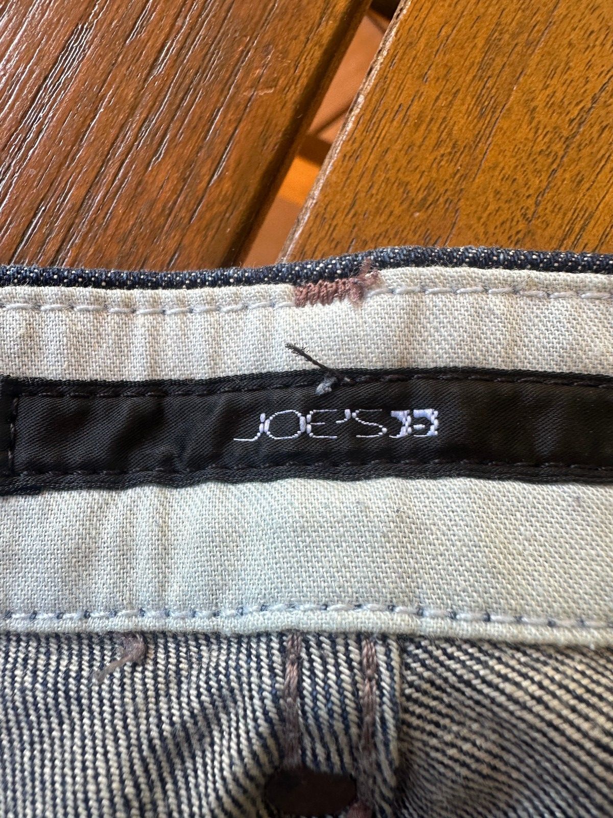 Joe's Jeans Rocker W30 Dark Wash Bootcut Jeans 33"