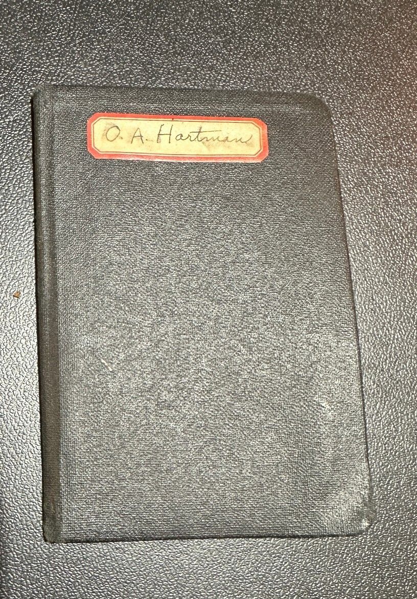 1944 Carpenters Union Dues Book Local 1323 Monterey CA