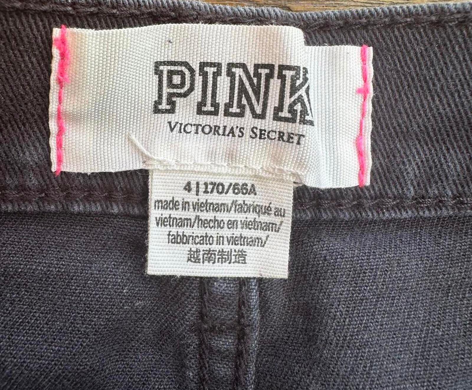 PINK Victoria’s Secret Black Cutoff Shorts