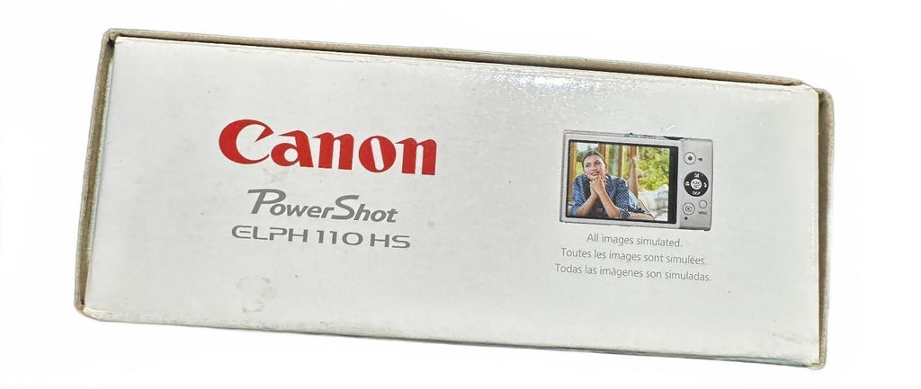 Canon PowerShot ELPH 110 HS Red Camera Complete Box