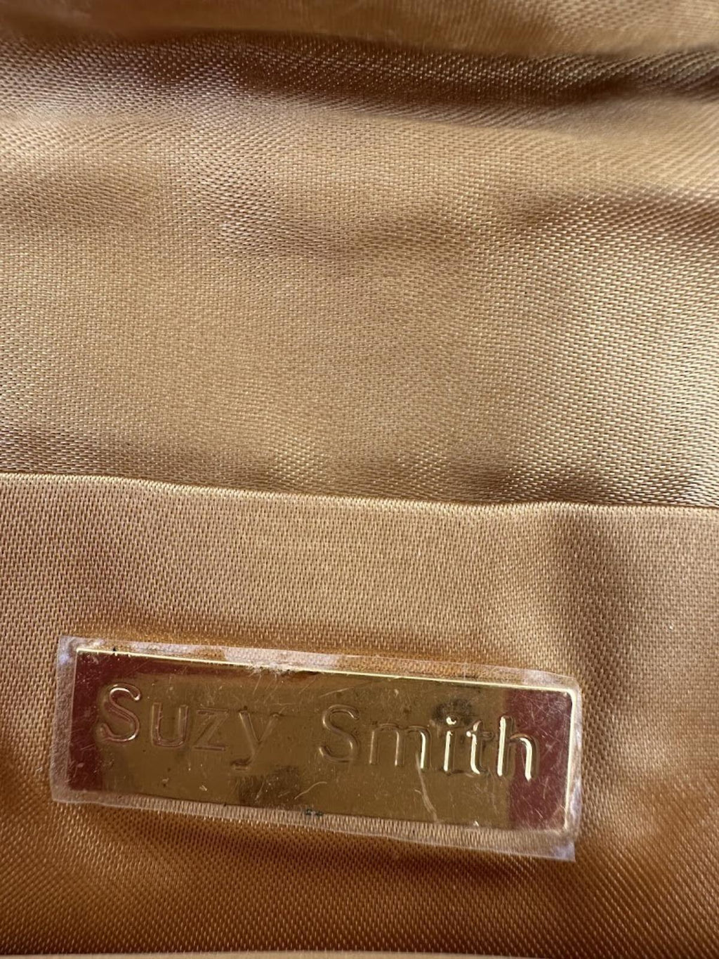 Suzy Smith Gold Mesh Evening Bag Vintage