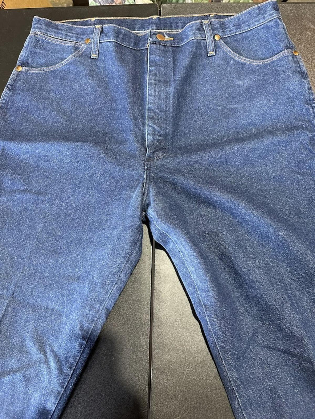 Wrangler Jeans 40x36 Straight Fit Denim Blue