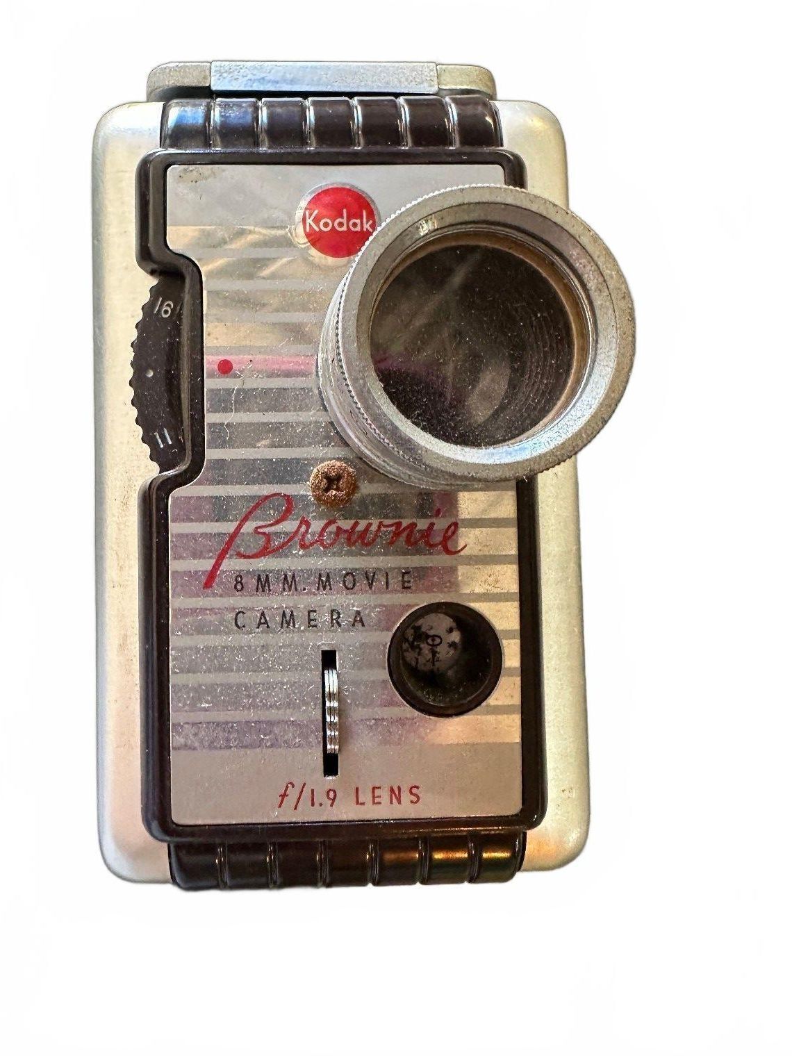 Kodak Brownie 8mm Movie Camera f/1.9 USA