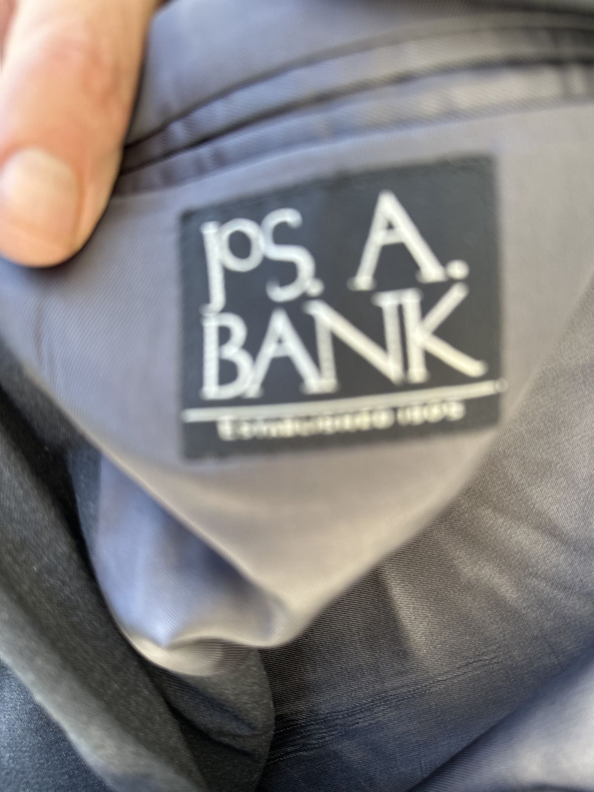 Jos. A. Bank Gray Two-Button Sport Coat