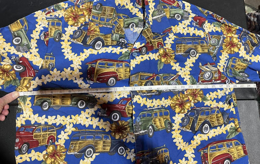 Bundle of 5 custom made 100% cotton XXL Hawaiian shirts
