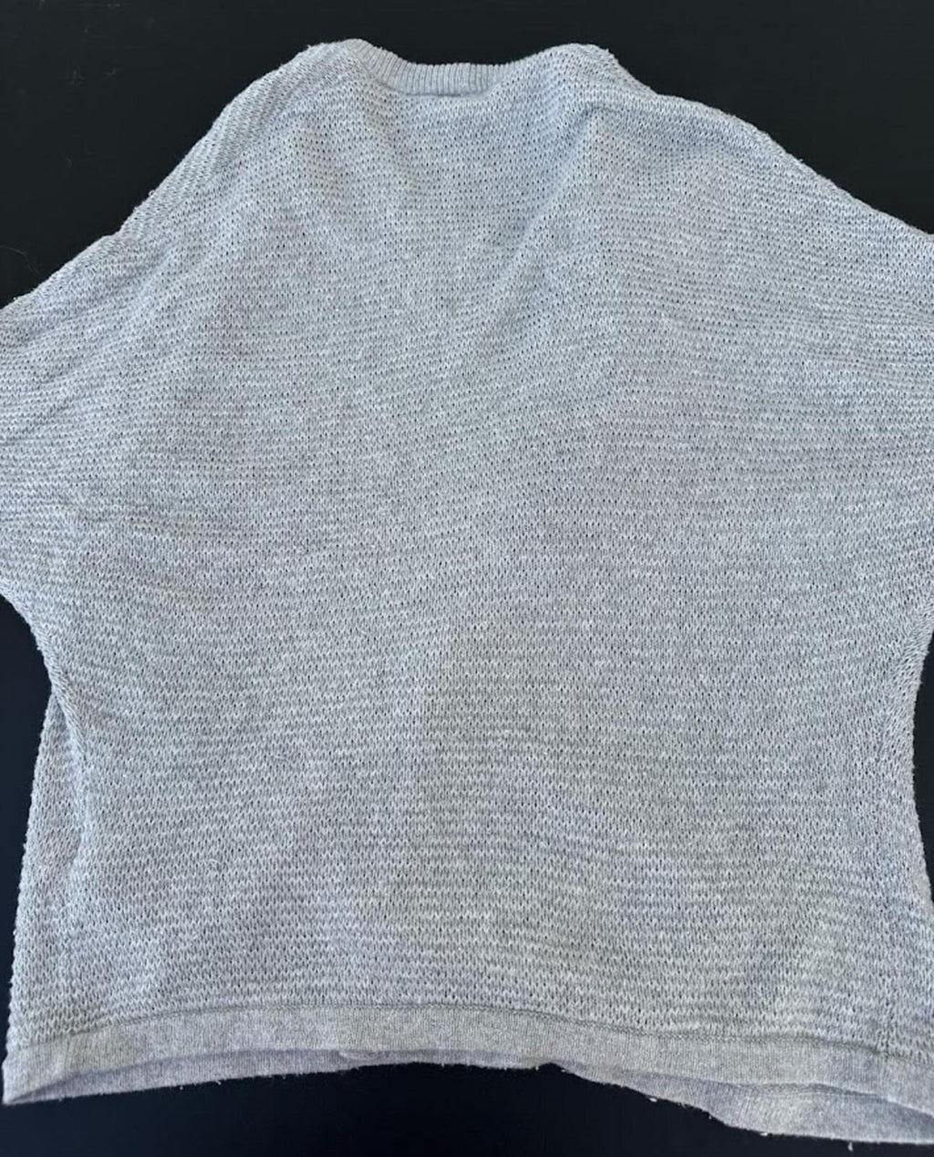Madewell Gray Knit Open Cardigan XXS