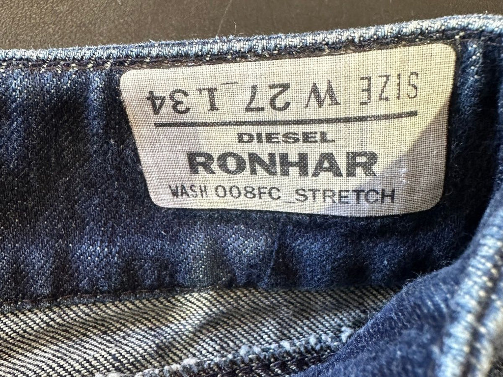 Diesel Ronhar Women's Jeans W27 Dark Wash Bootcut