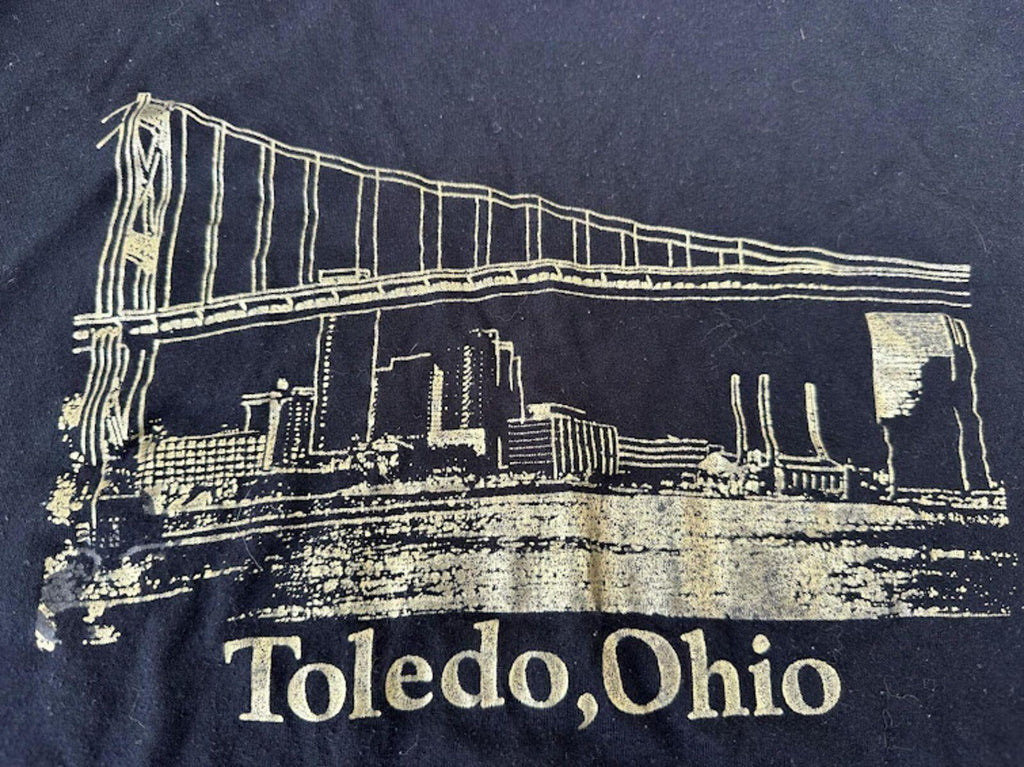 Vintage Toledo Ohio Tee Anvil Single Stitch M