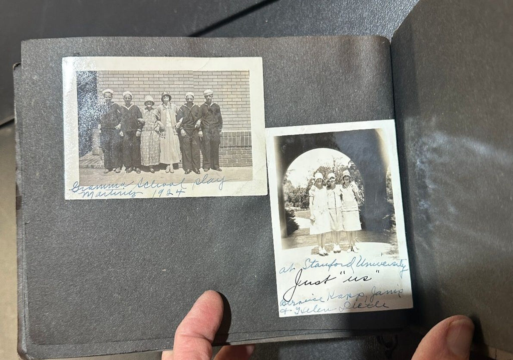 1920s Photo Album Pacific Homecoming Stockton CA 1928 UOP