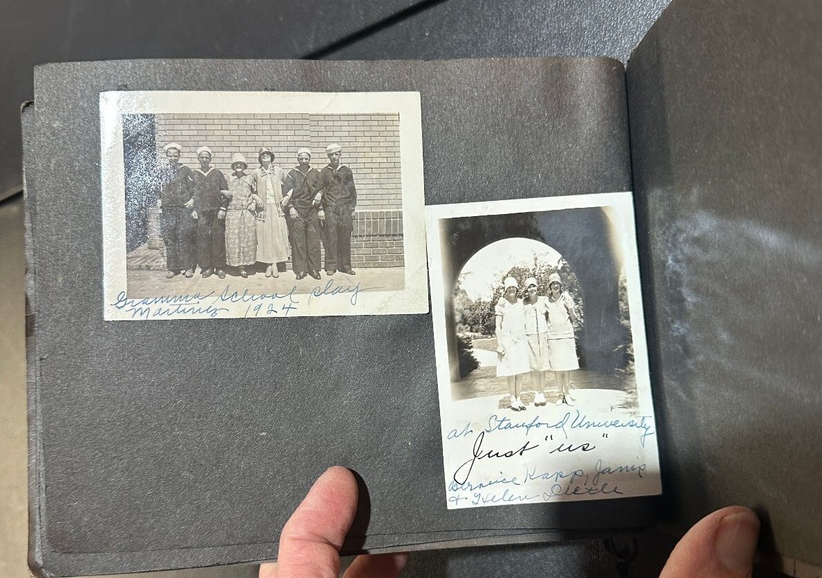 1920s Photo Album Pacific Homecoming Stockton CA 1928 UOP