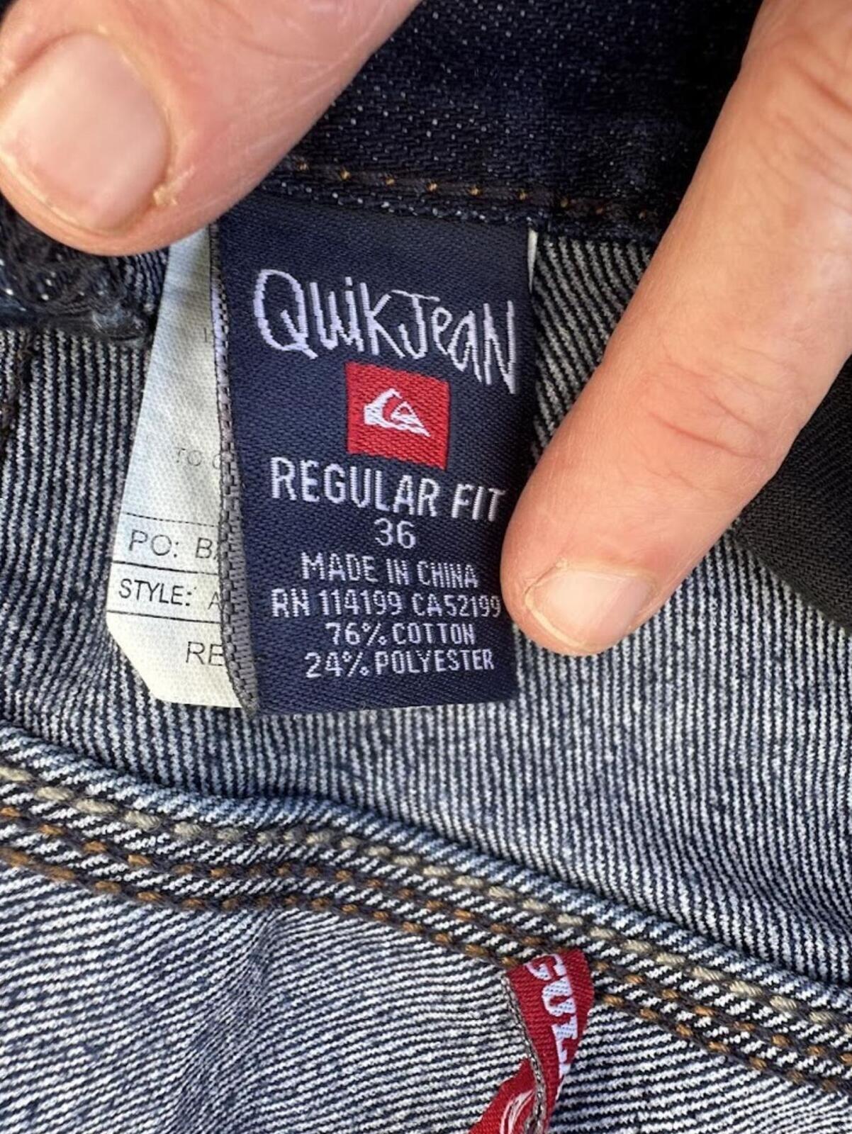 Quiksilver Regular Fit Jeans 36