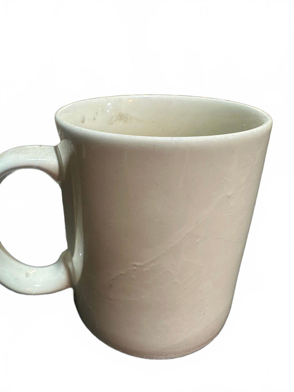 Vintage Flower Market White Geese Ceramic Mug
