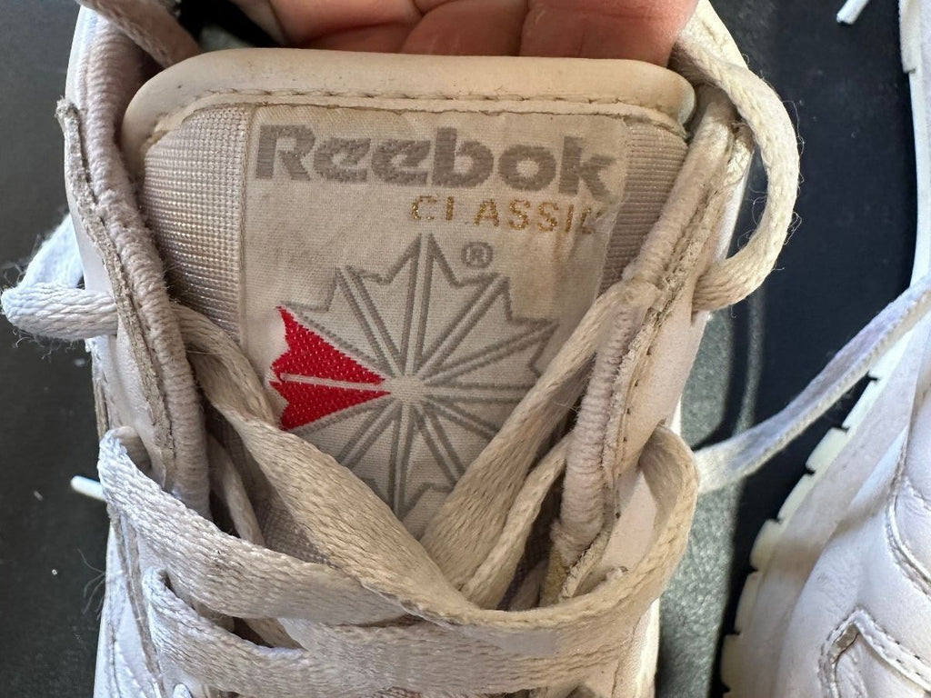 Reebok Classic Leather White Sneakers Women's 7