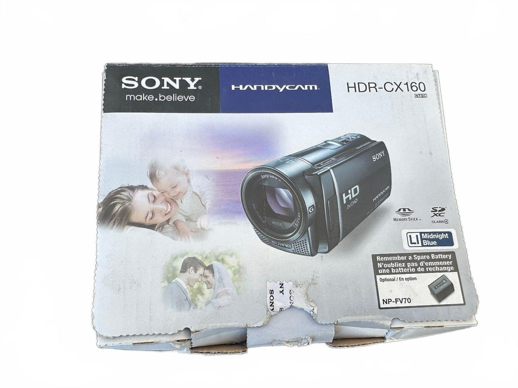 Sony HDR-CX160 HD Handycam Camcorder Complete