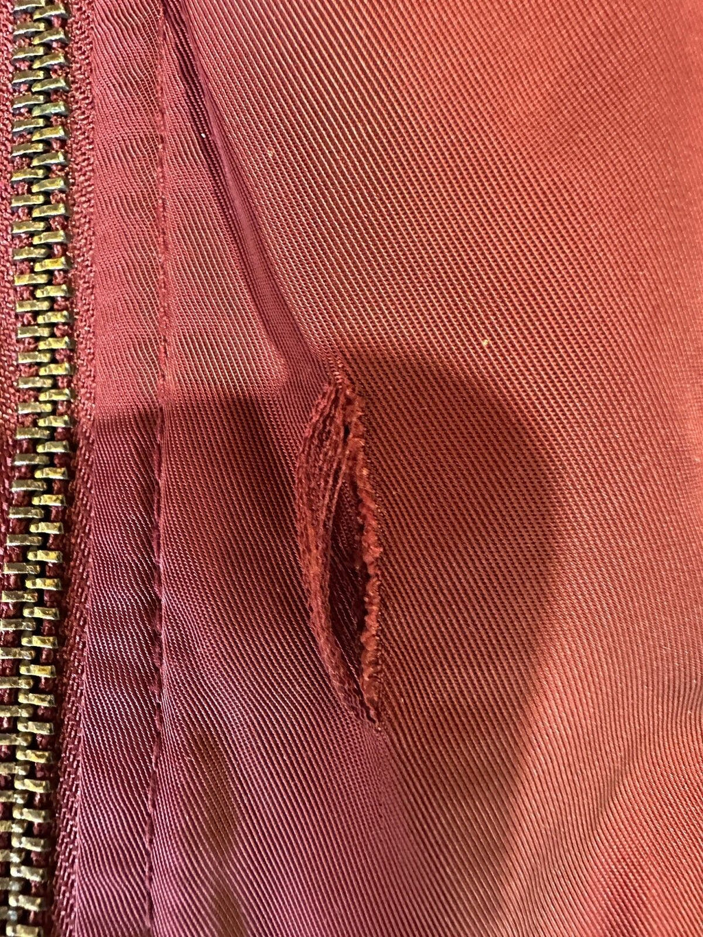 Abercrombie Kids Maroon Bomber Jacket 13/14