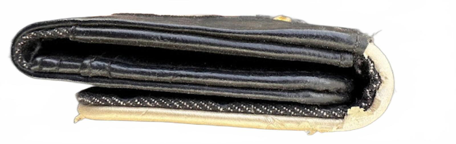 Hello Kitty Faux Leather Wallet Leopard Bow