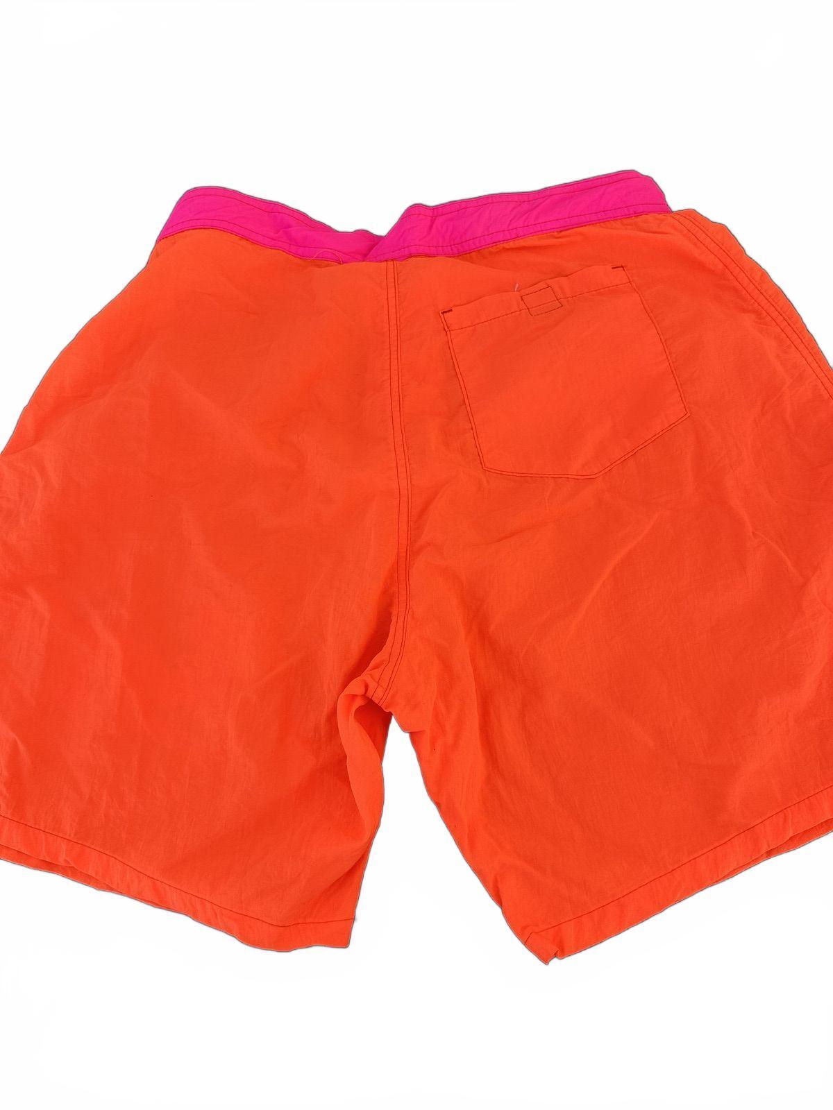 Maui Neon Orange Swim Trunks Size 33