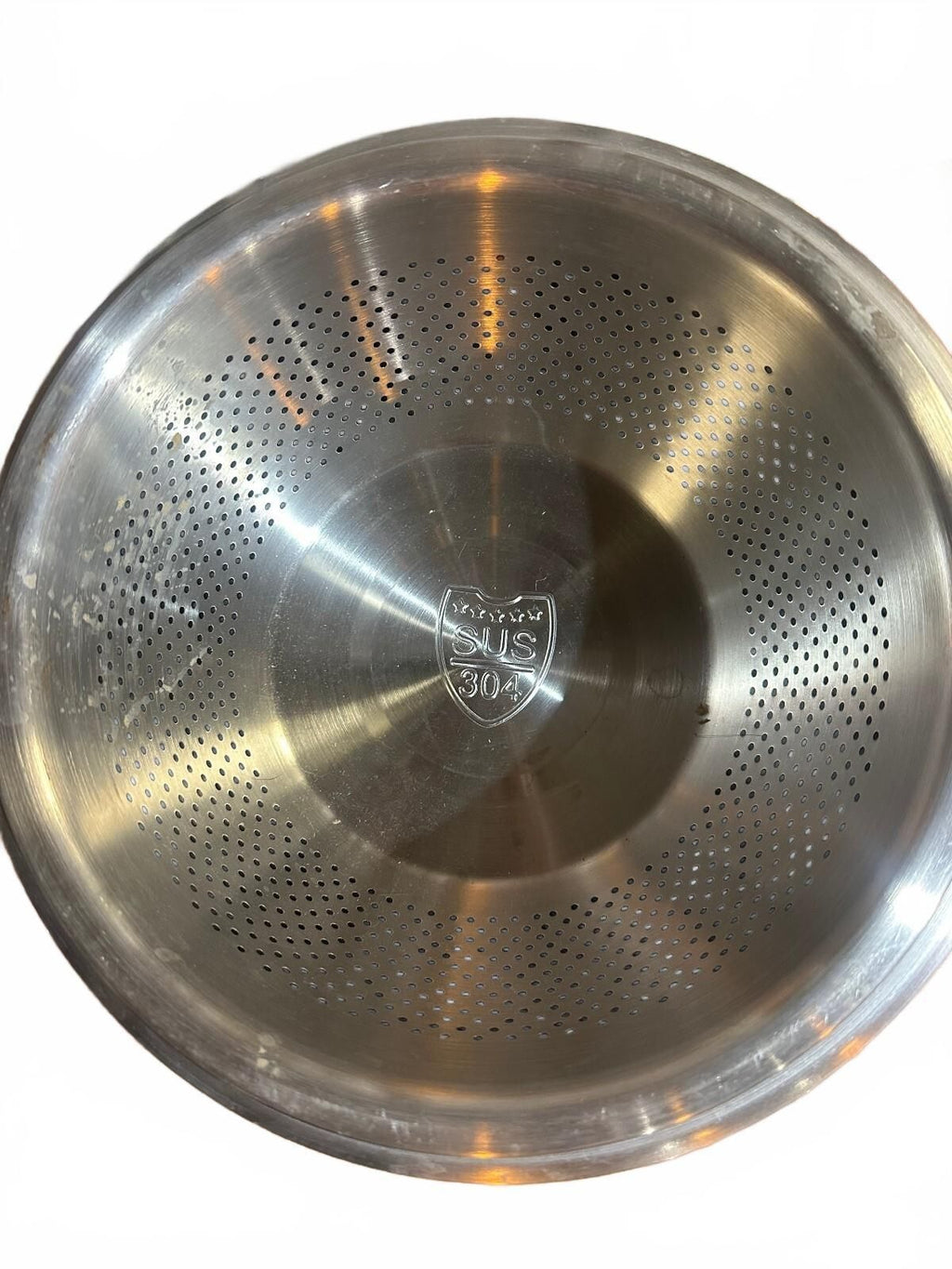 SUS 304 Stainless Steel Colander Mixing Bowl Set 10"