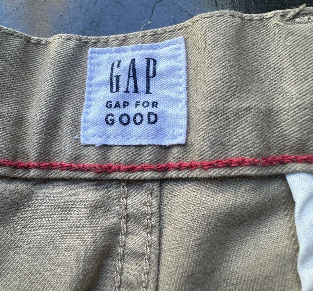 Gap Good Khaki Stretch Shorts NWT 36 Beige