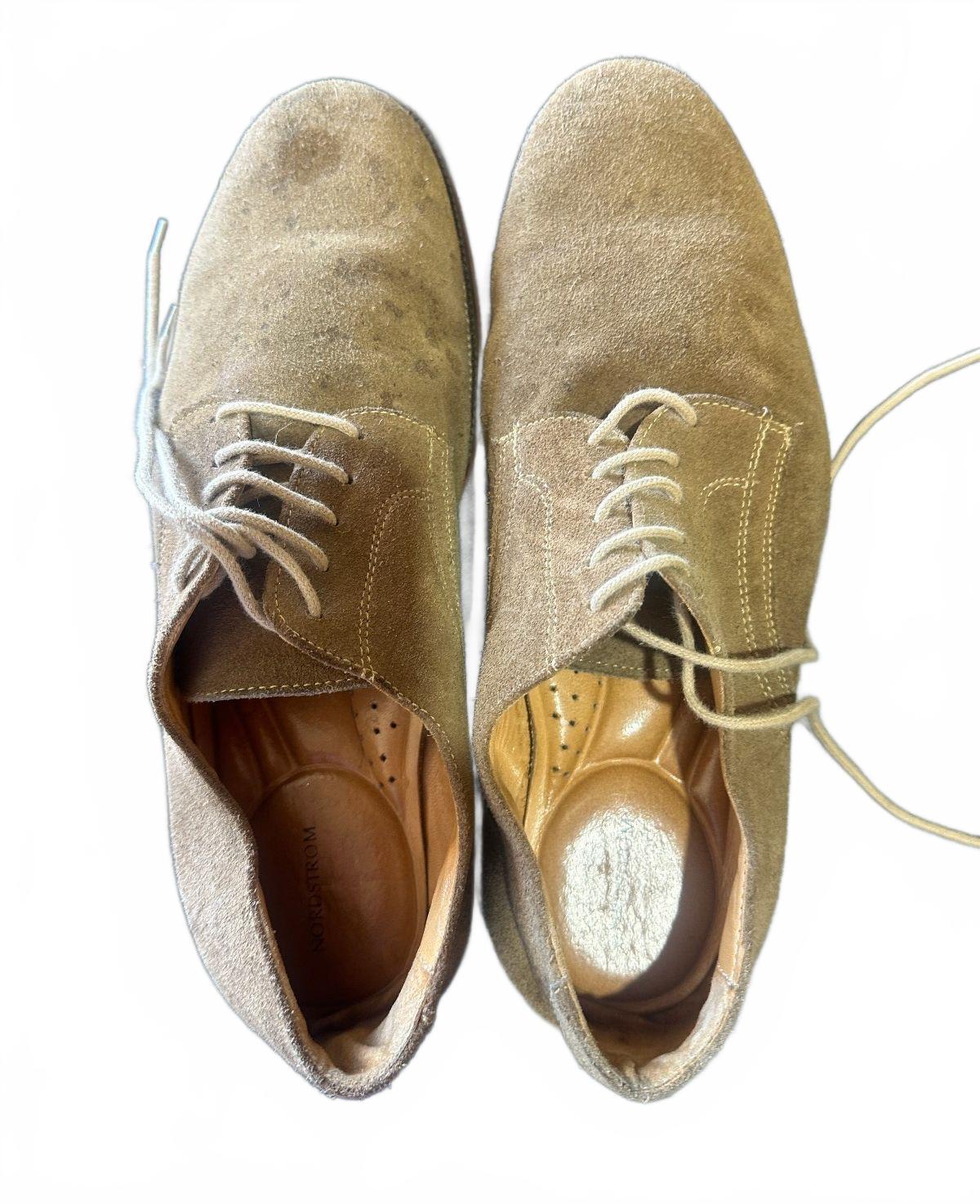 Nordstrom A.D. Carson Suede Derby Shoes 10.5M